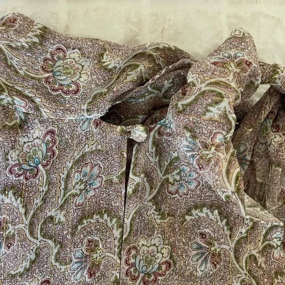 Intermix ines neck scarf silk blouse - Picture 7 of 7